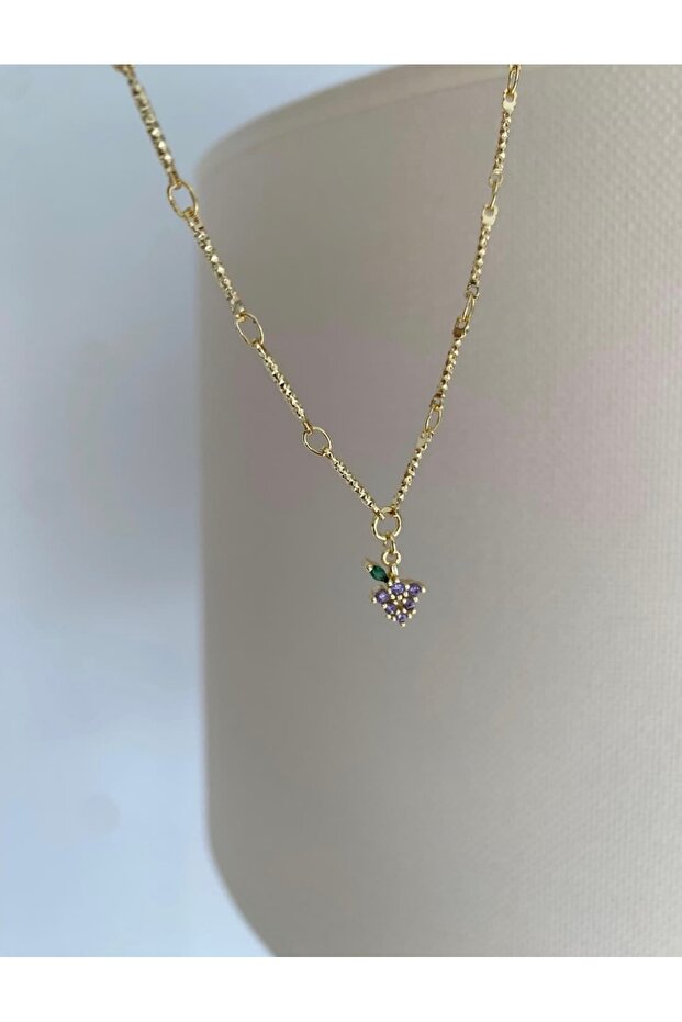 Gold Grape Figure Anklet
