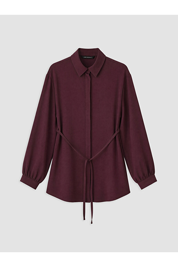 Nevavm Women's Belted Shirt Tunic with a Difference