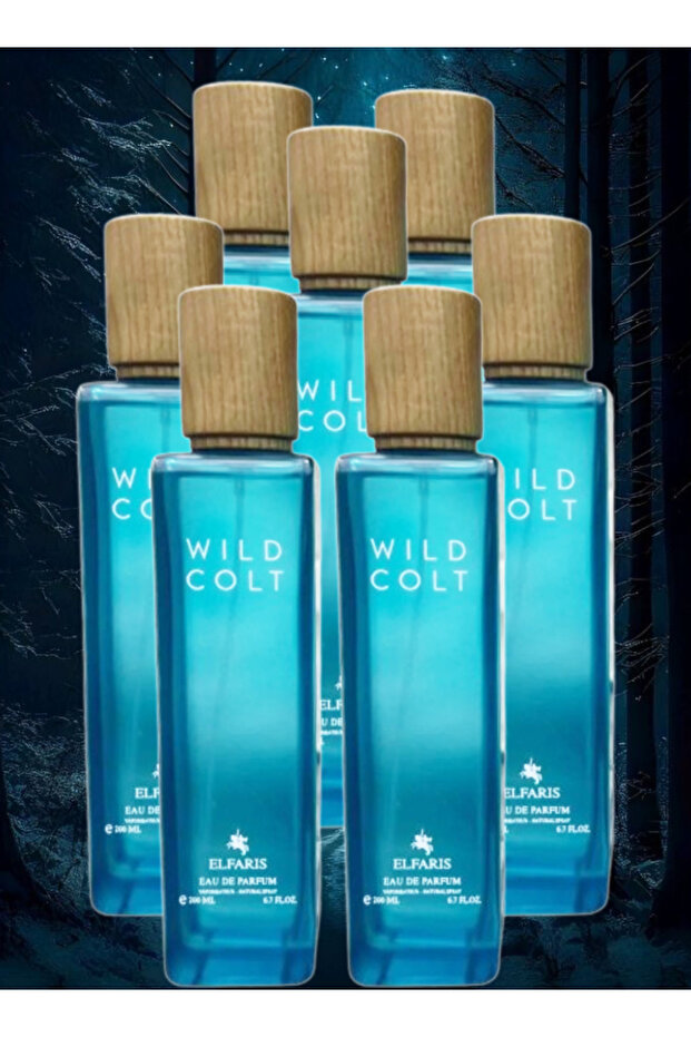 عطر وايلد كولت 7 قطع 200 مل