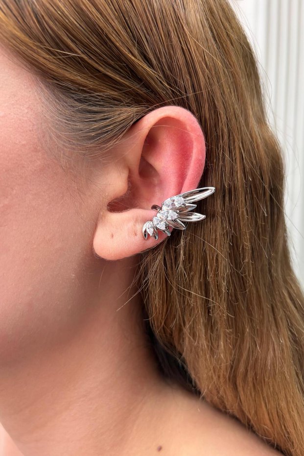 Çelik Sıkıştırmalı Seraph Earcuff