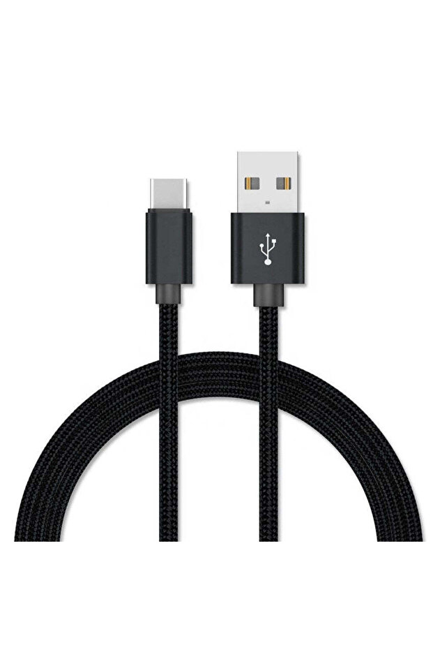 Veloce-Series USB to Type C 3A Nylon Braided QC Fast Charging Cable 1m
