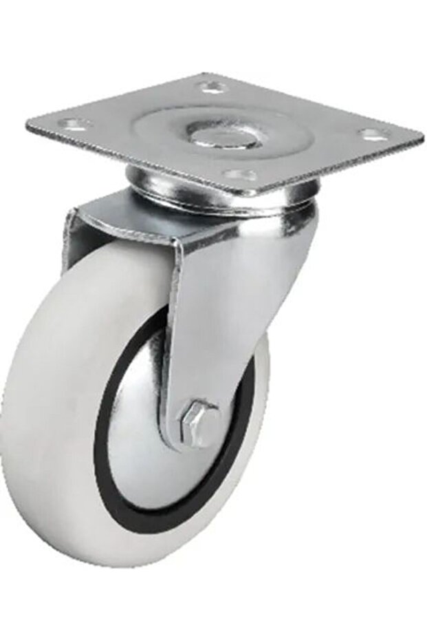 عجلات طاولة PVC مقاس 351 - 75 × 25 مم - 4 قطع