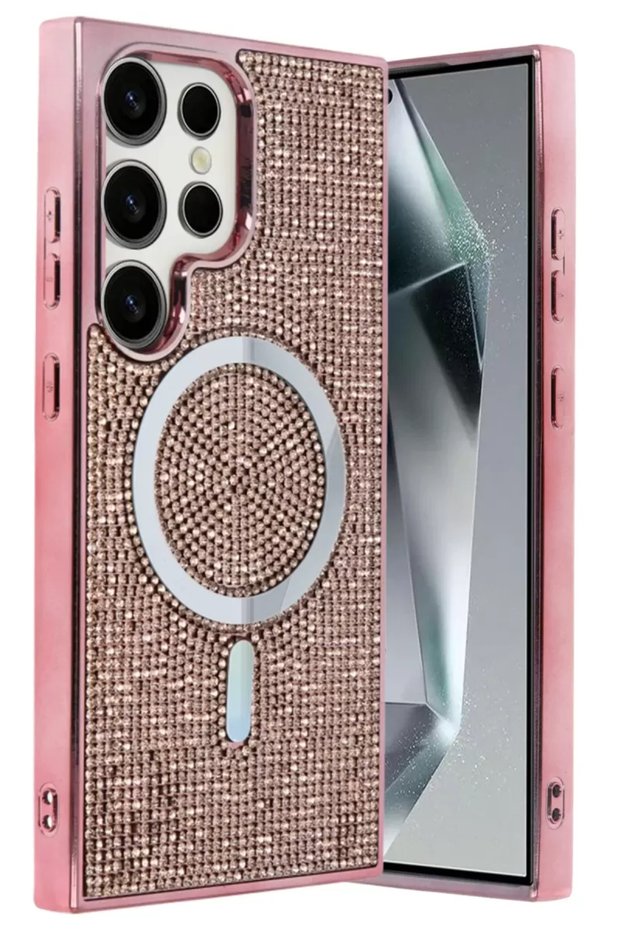 Joko Samsung Galaxy S24 Ultra Compatible Helen Magsafe Cover - Pink