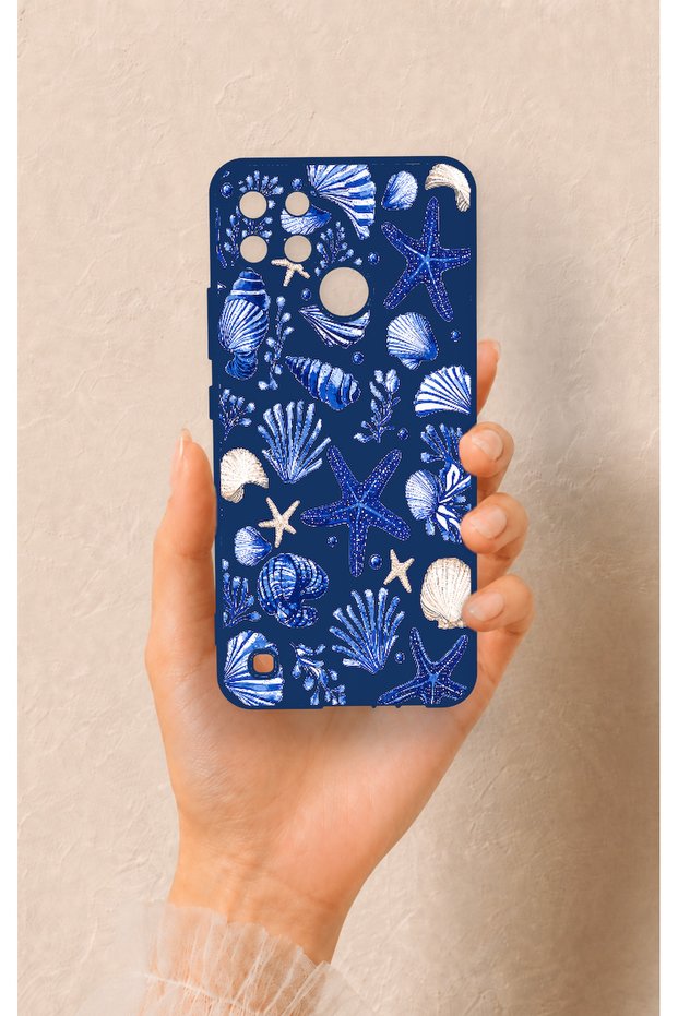 Realme C21Y Compatible Shell Patterned Silicone Case