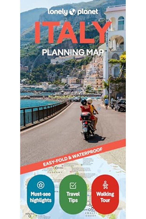 Lonely Planet Italy Planning Map