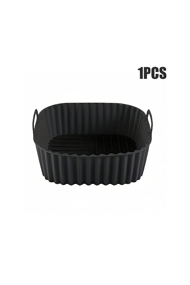 1PCS 1-3PCS Silicone Air Fryer Liners Reusable Non-Stick and Easy Clean BBQ Tools Oven Microwave Saf