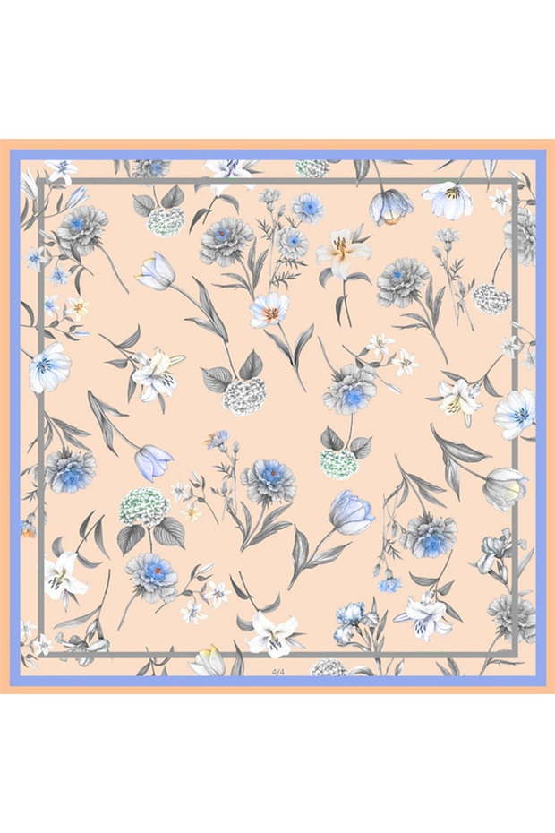 Silk Satin Scarf 2026 Avantgarde Series 90X90