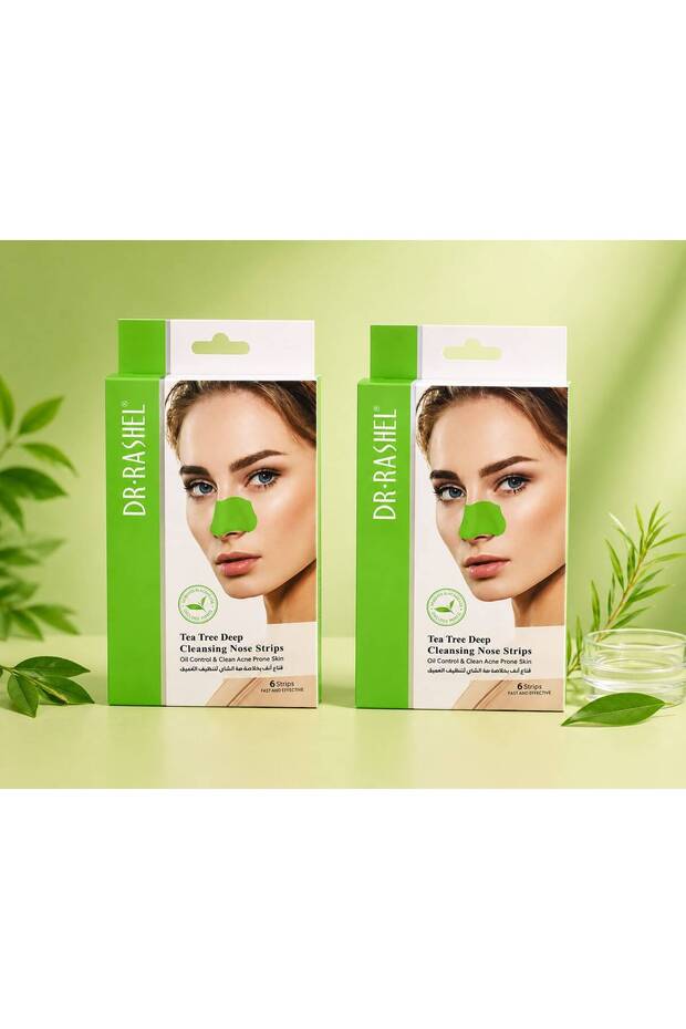 DR RASHEL NOSE STRIP TEA TREE COMBO OFFER(PACK OF 2
