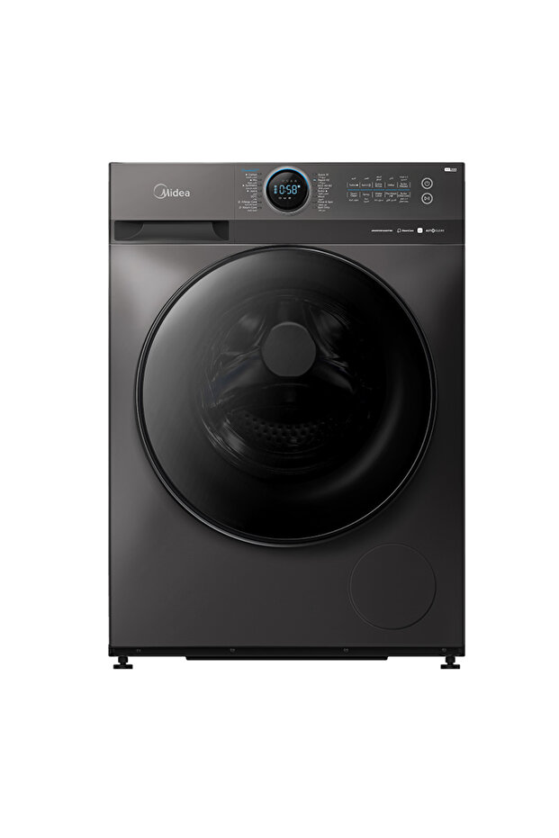 غسالة ملابس تحميل أمامي - سعة الغسيل 12 كجم - 14 برنامج غسيل - تيتانيوم - MF200W120W1TSA