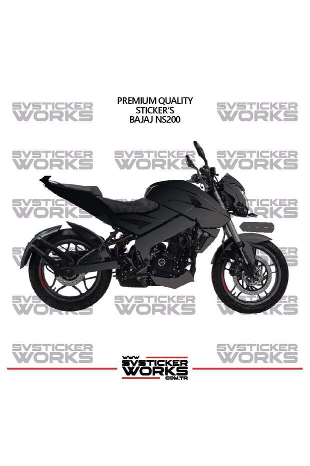 ملصق تزيين BAJAJ NS200 ثنائي اللون، طقم جاهز لتزيين المحرك، عالي الجودة