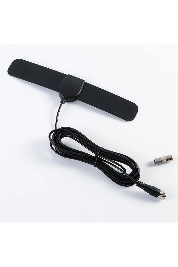 black Indoor and Outdoor TV Antennas for Home High-Definition Free-to-Air Television Reception Hdtv