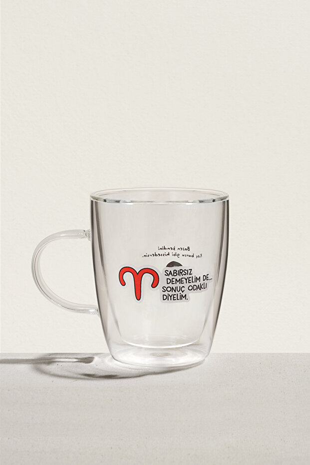 Hisli Şeyler Aries Zodiac Mug, Stylish Design
