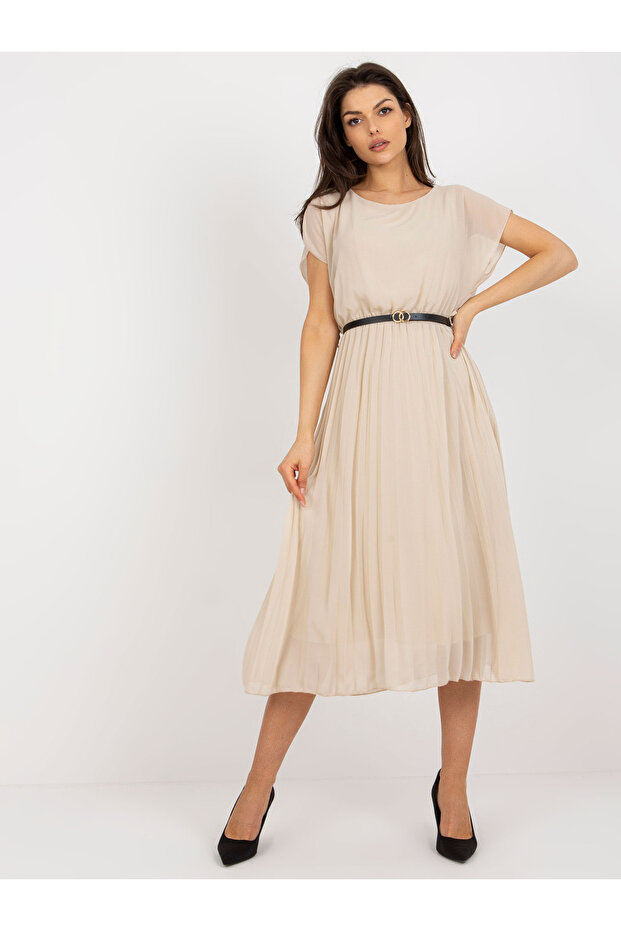 Rochie Dama Bej - 3