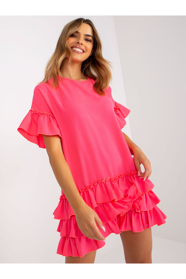 Rochie Dama Roz - 4