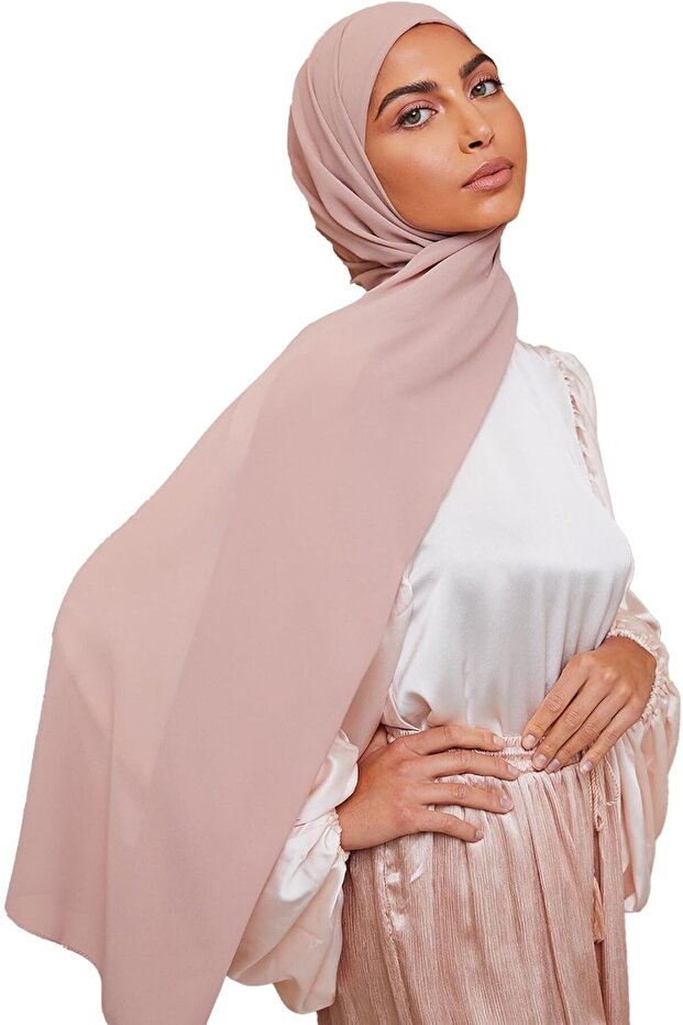 VOILE CHIC Non-Slip Premium Chiffon Hijab Scarf for Women - Lightweight Head Scarf Wrap for Full Coverage and All Day Comfort