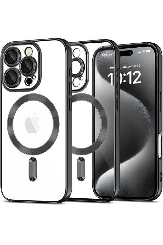 iPhone 16 Pro Case with MagSafe - Ultimate Shock Protection & Scratch Resistance (Shiny Black)