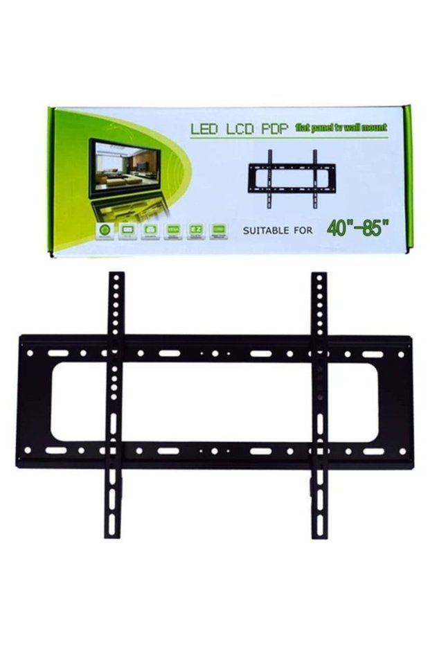 TV Wall Mount for TVs Up to 85" - Holds Your TV Only 1.25" from The Wall - Big Hardware Assortment for Simple Install
