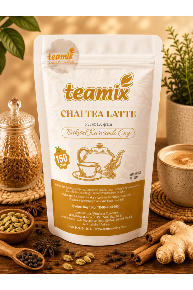 chaı tea latte 150 gr