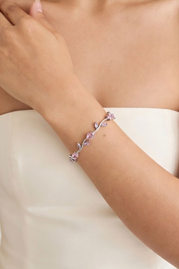 Women's Silver Tulip Tulip Bracelet