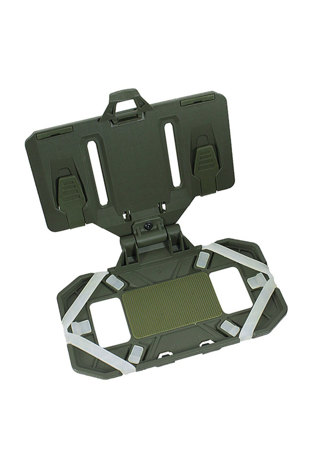 لوحة تكتيكية قابلة للطي من OD Tactical MOLLE لحمل الهواتف المحمولة وأجهزة الملاحة، حامل للصدرية وحقيبة للصدر، لوحة تنظيمية.