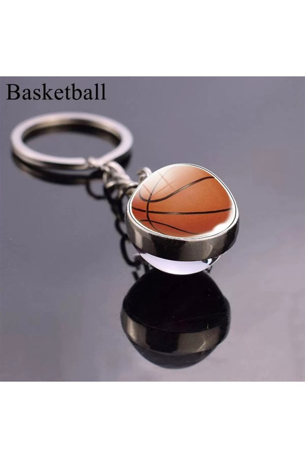 Basketball 7 Styles Football Basketball Baseball Tennis Volleyball Keychain Unisex Bag Decoration Me
