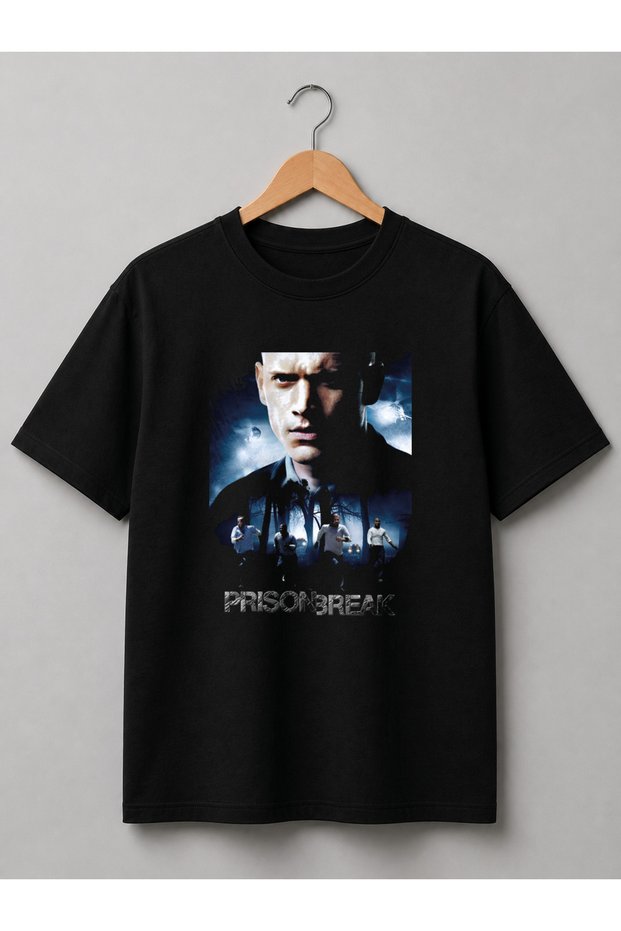 Prison Break Design Unisex New Season Oversize Cotton T-Shirt