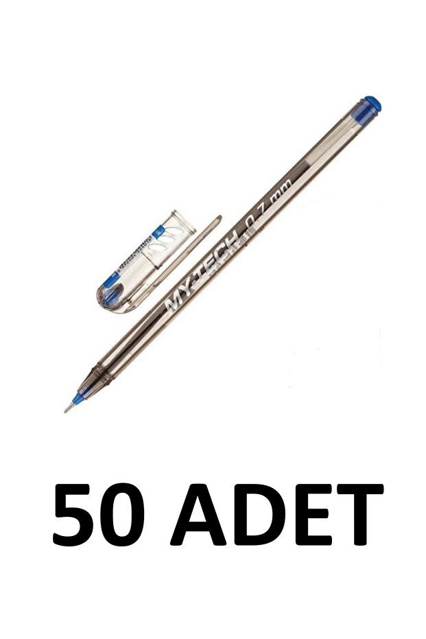 ماي تيك 50 قطعة قلم حبر جاف 0.7 ملم