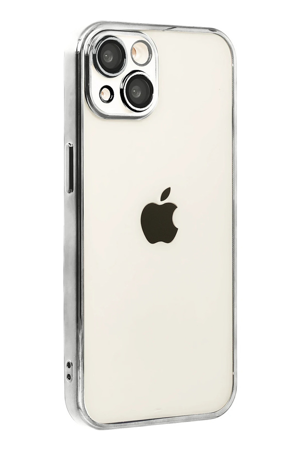 Zengemtr iPhone 15 Lens Silicone Case - (202843) Titanium Gray