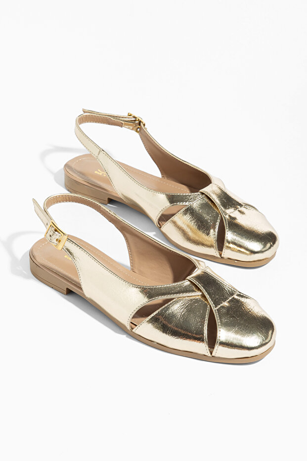 Arisa Detail Flat Sole Orthopedic Women's Sandals
