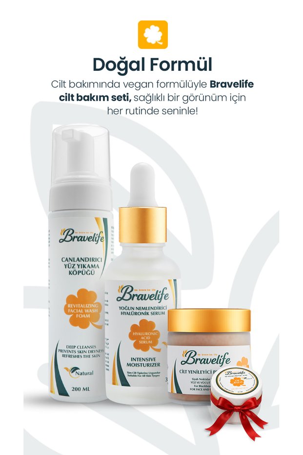 Brightening Pore Cleanser Revitalizing Natural Ingredient Aloe Vera Moisturizing Foam-Hyaluronic Acid-Peeling-Lip Balm