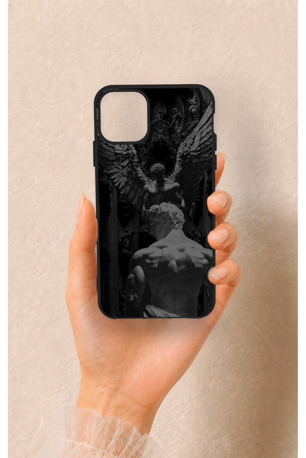 iPhone 11 Pro Max Compatible Icarus Patterned Silicone Case