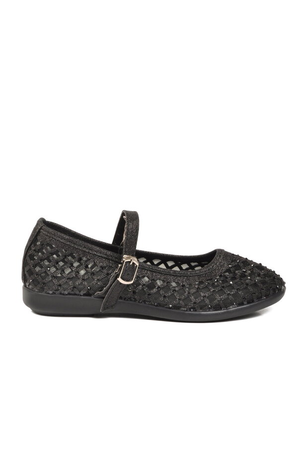 Black Girls' Ballet Flats