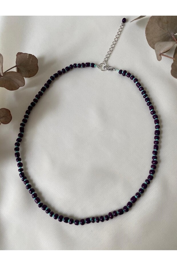 Beaded Color Color Summer Necklace