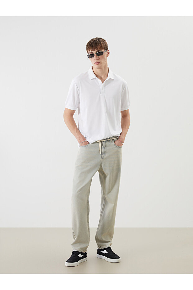 Loose Fit Men's Jean Pants