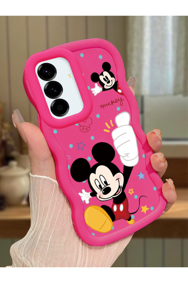 Samsung Galaxy A36 5g Compatible Case Camera Protective Red Silicone Couple Phone Case Cute Pattern