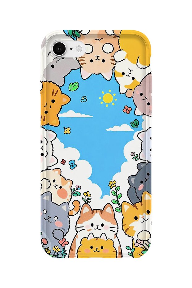 iPhone Se Compatible Printed Transparent Phone Case | Collection: Kawaiimilk Dreamies