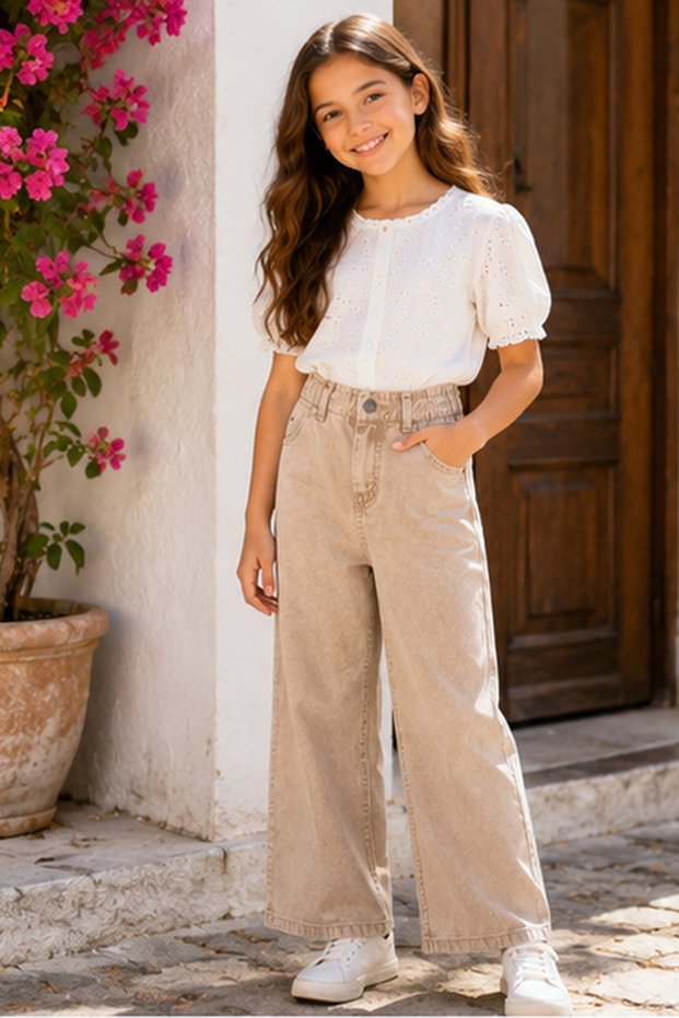 Girls Denim Pants
