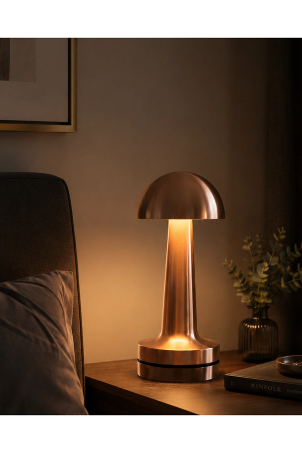 Mushroom Table Lamp Touchable Led Night Light