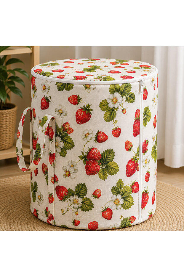 Dry Puff Pastry Bread Bag with Zipper, Removable and Washable, Stain-Resistant, Liquid-Proof Dark Fabric.