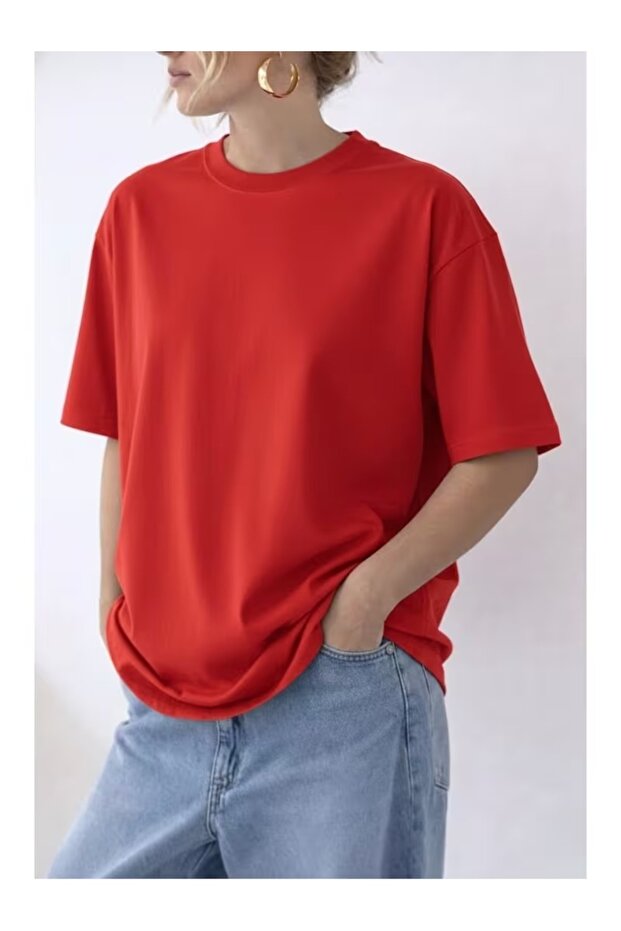 Unisex Basic Oversized T-Shirt