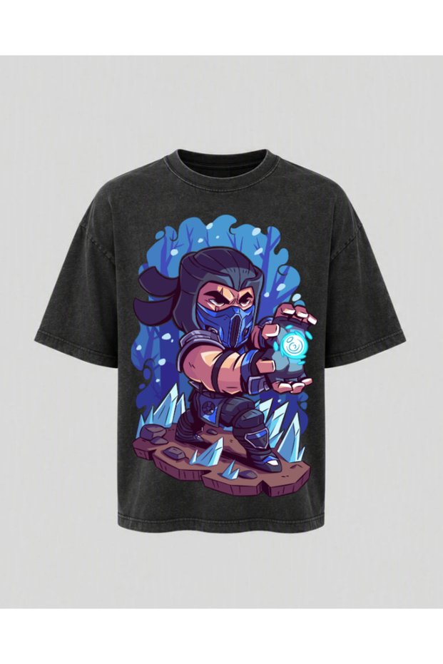 Ice Power Ninja Warrior Printed Unisex T-Shirt