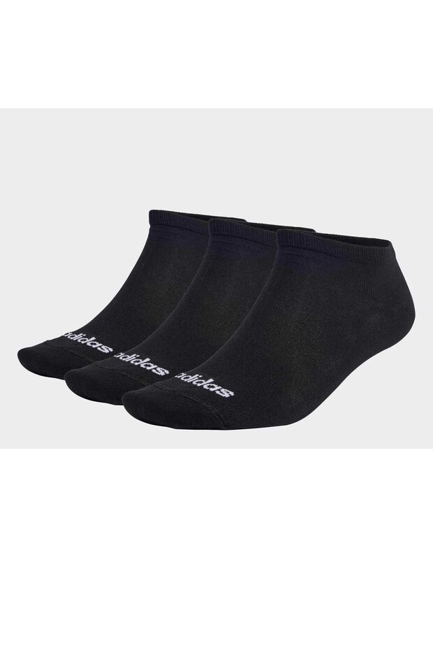 T LIN Low 3-Pair Socks Black IC1299
