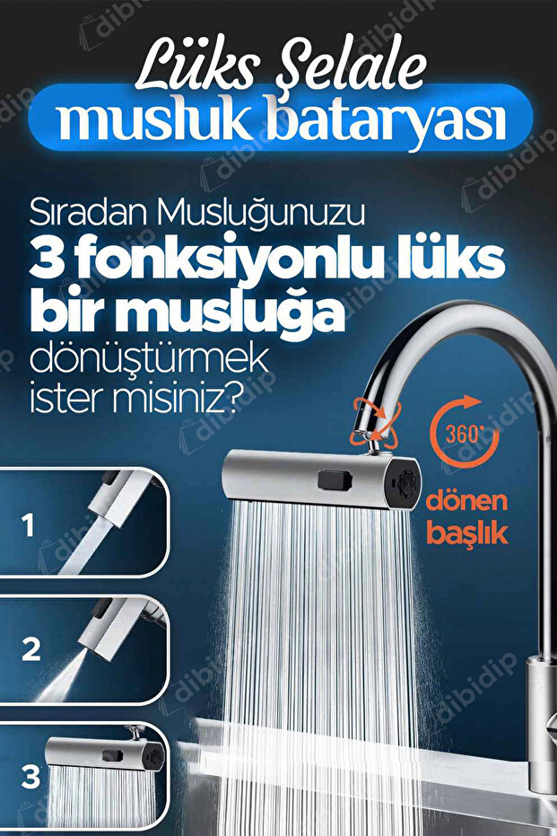 High-Quality Waterfall Faucet, Durable and Stylish Design