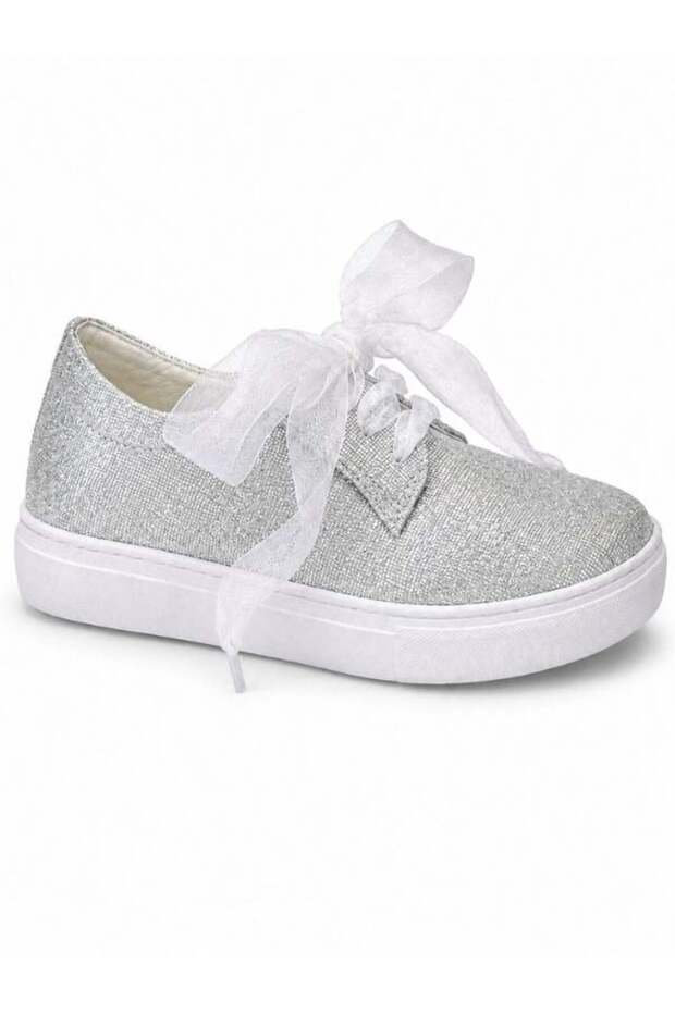 Girl's Orthopedic Glittery Sports Shoes
