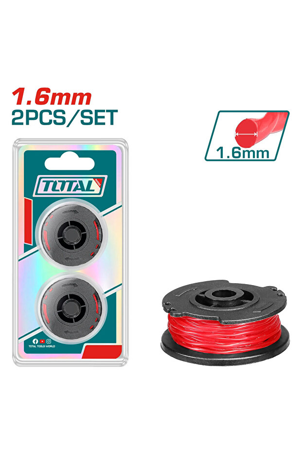 غيار مقص عشب 1.6mm 2PCS/SET TALS1601 توتال