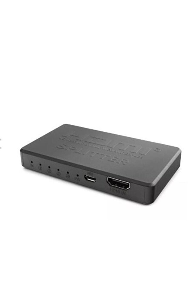 Hadron Hdx1372 HDMI Splitter 4Port 4K-20 with USB Power Cable