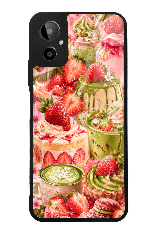 Gm 23 Se Strawberry Matcha Fantasy Designed Glossy Phone Case