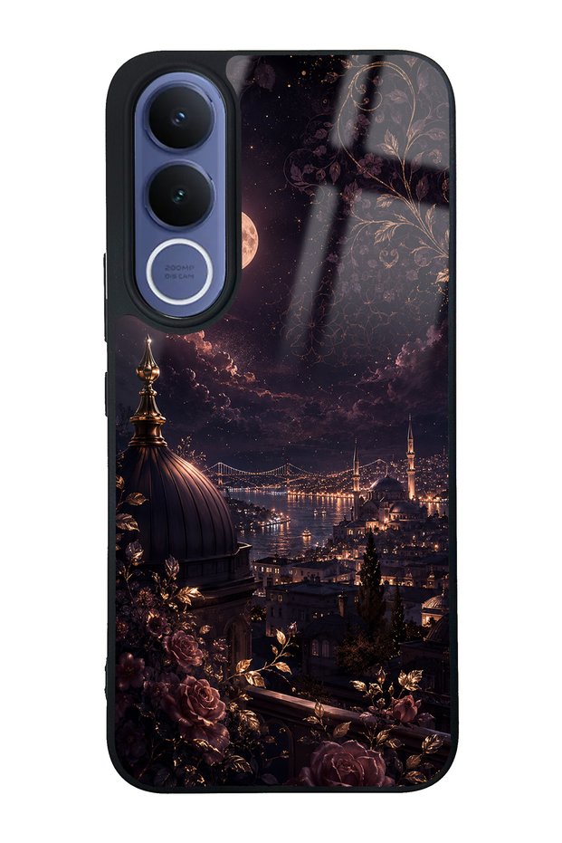 Vivo V70 Fe Rosewood Bosphorus Night Design Glossy Phone Case