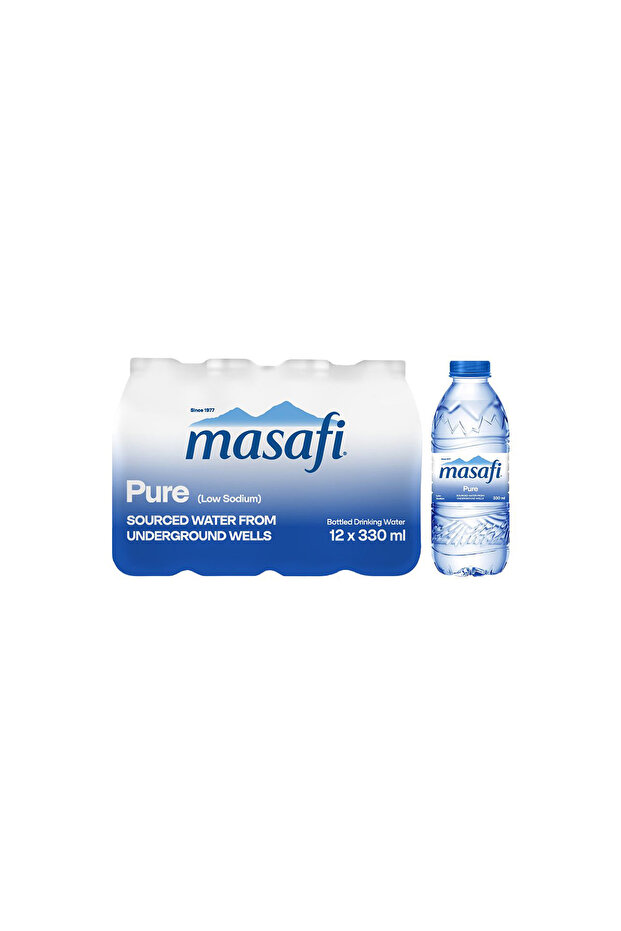 Pure Drinking Water 330ml Pack of 12