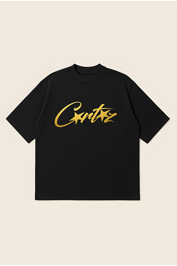 Corteiz Sari Printed Oversize Boxy Cut Unisex 100% Cotton Tshirt | Streetwear